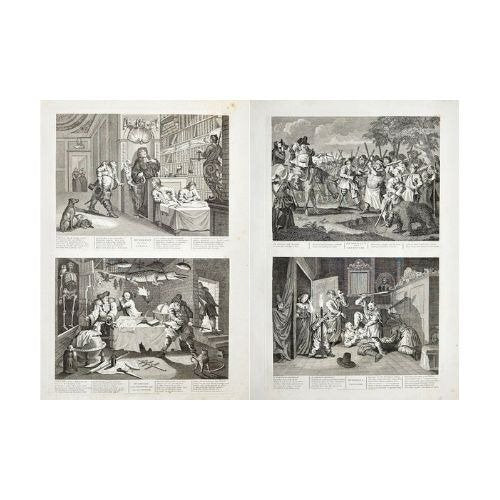 Etching & Engraving - Hudibras's First Adventure Evil Spirits - Hogarth - E2