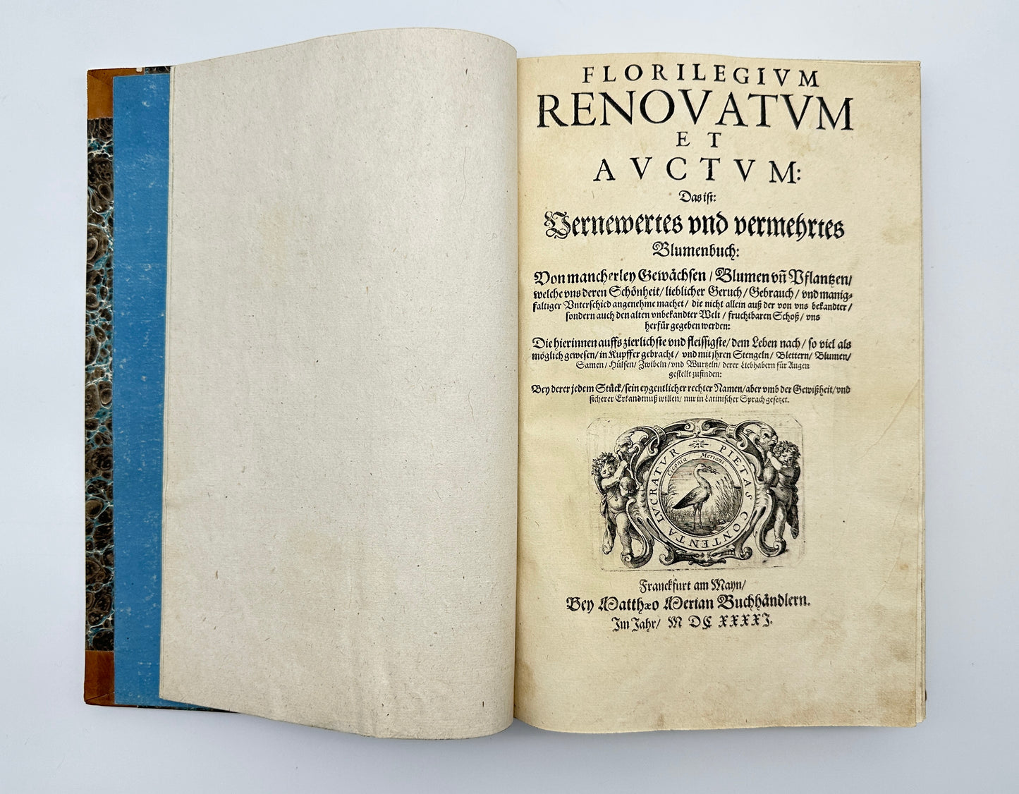 Johann Theodor de Bry and Matteus Merian - Florilegium renovatum et auctum: Das ist Vernewertes und vermehrtes Blumenbuch