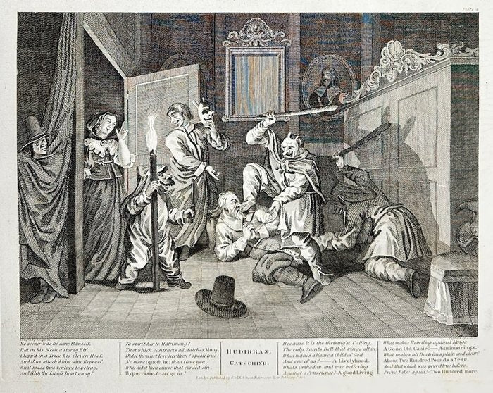 Etching & Engraving - Hudibras's First Adventure Evil Spirits - Hogarth - E2