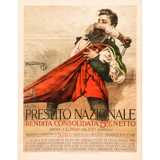 Poster Mario Borgoni - Officine Dell Istituto Italiano D´arti Grafiche - Bergamo - Dahlströms Fine Art